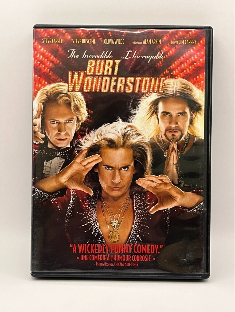 The Incredible Burt Wonderstone DVD Widescreen Steve Carell Comedy Don Scardino